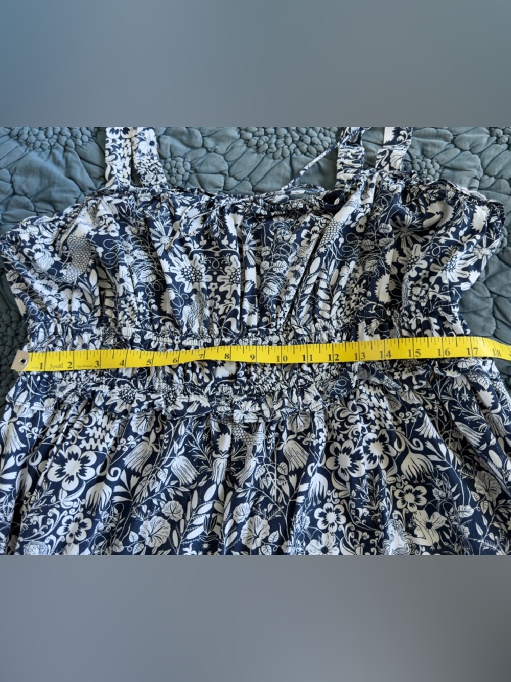 J. Crew Sevilla Tiered Dress in Mermaid Floral Dress - Picture 4 of 12
